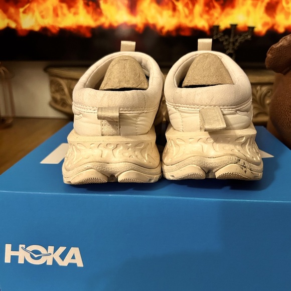 SOLD… Hoka One One Vanilla Ora Primo Recovery Slip On - cream/off white - Picture 6 of 8